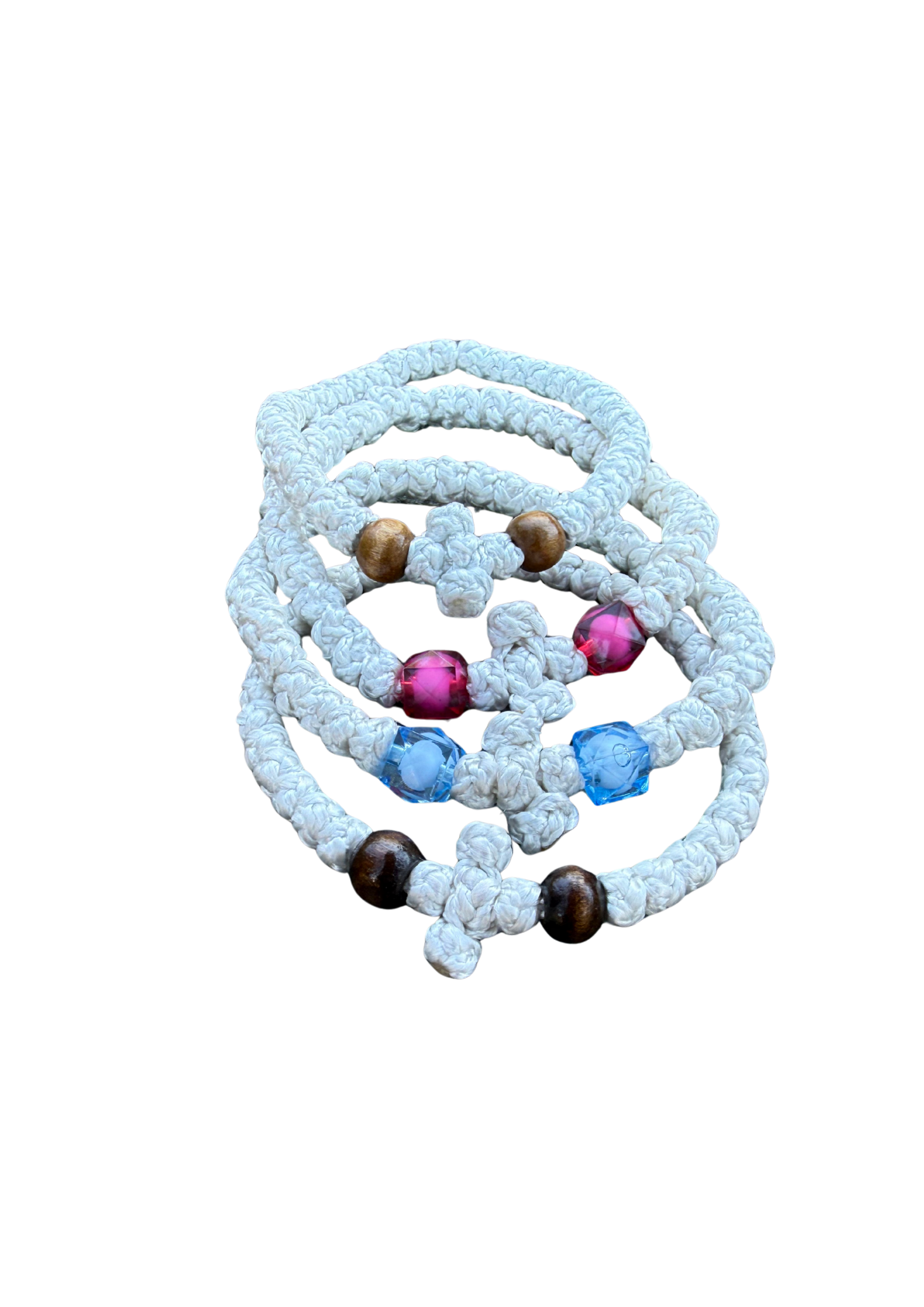 33-Knot Orthodox Prayer Rope Bracelet – Handmade Komboskini for the Jesus Prayer