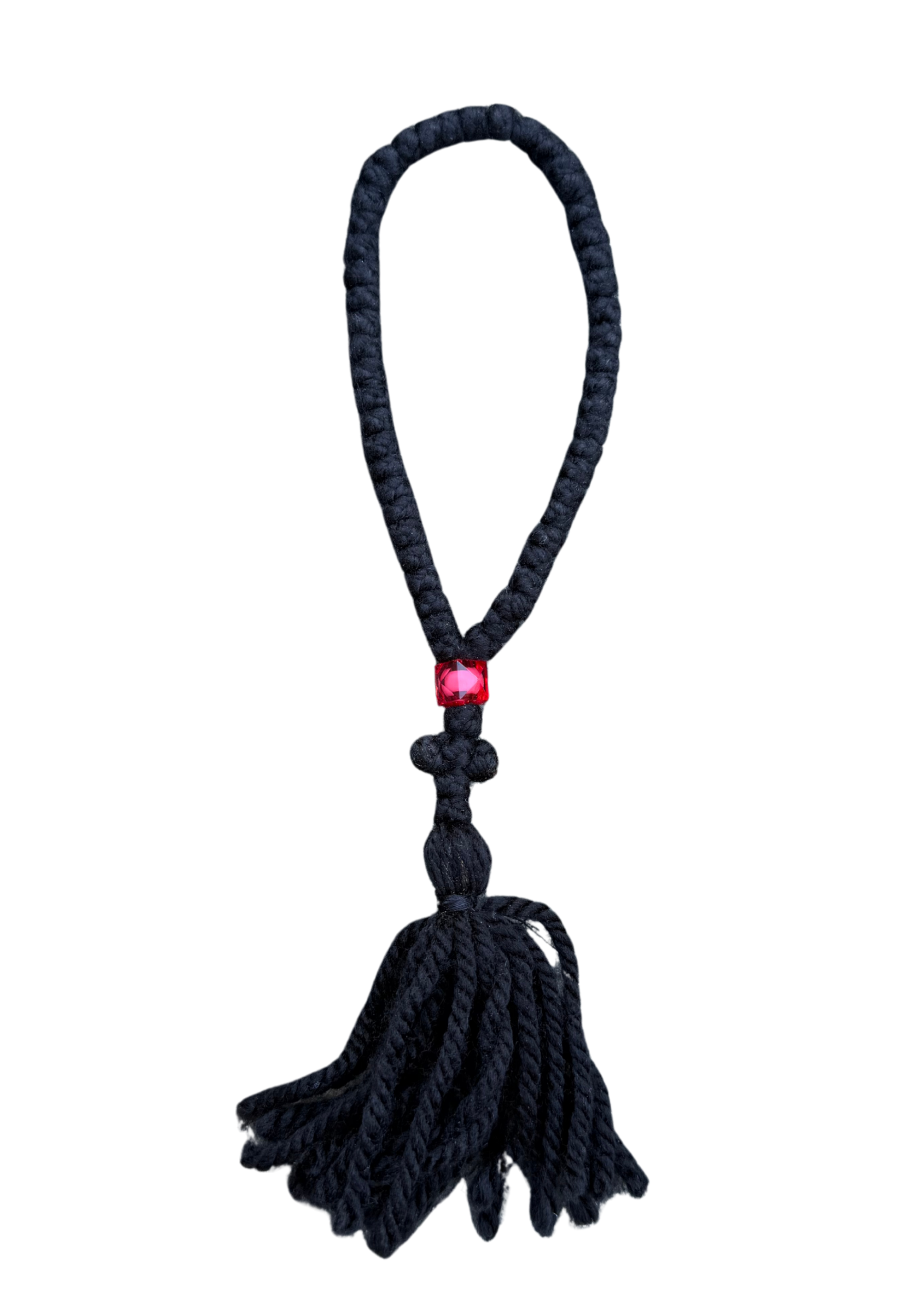 50-Knot Orthodox Prayer Rope with Tassel – Handmade Monastic Komboskini