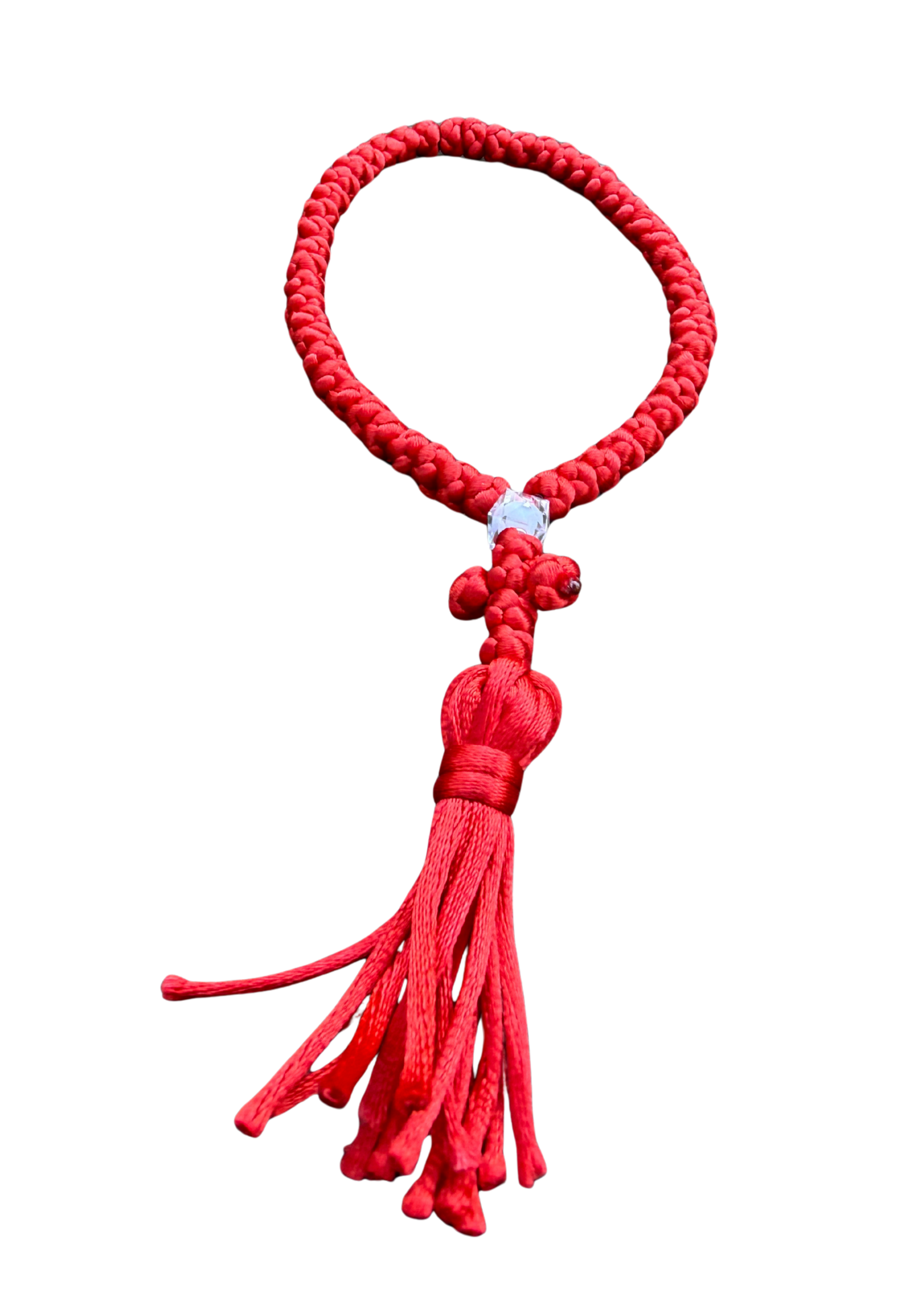 50-Knot Orthodox Prayer Rope with Tassel – Handmade Monastic Komboskini