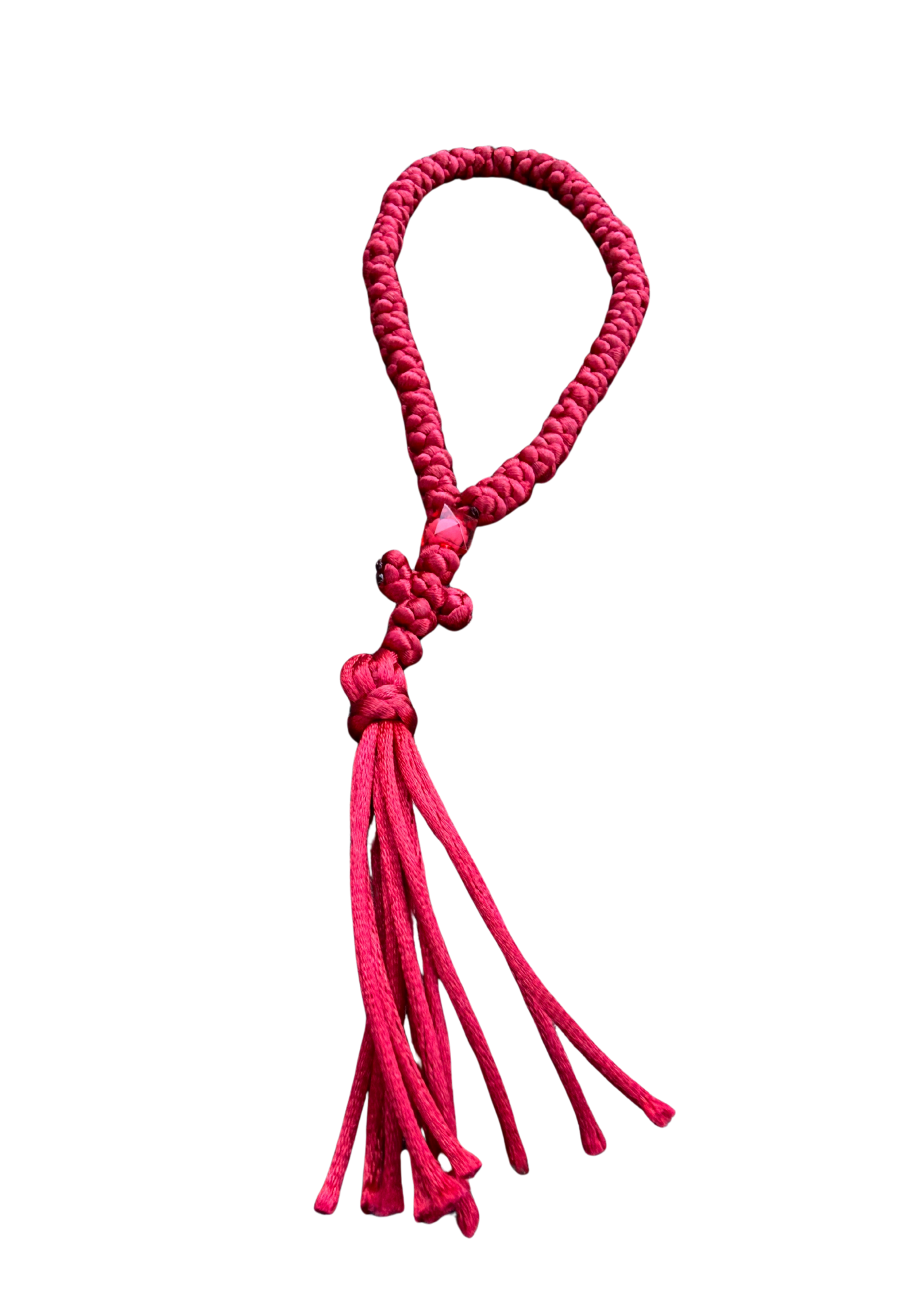 50-Knot Orthodox Prayer Rope with Tassel – Handmade Monastic Komboskini