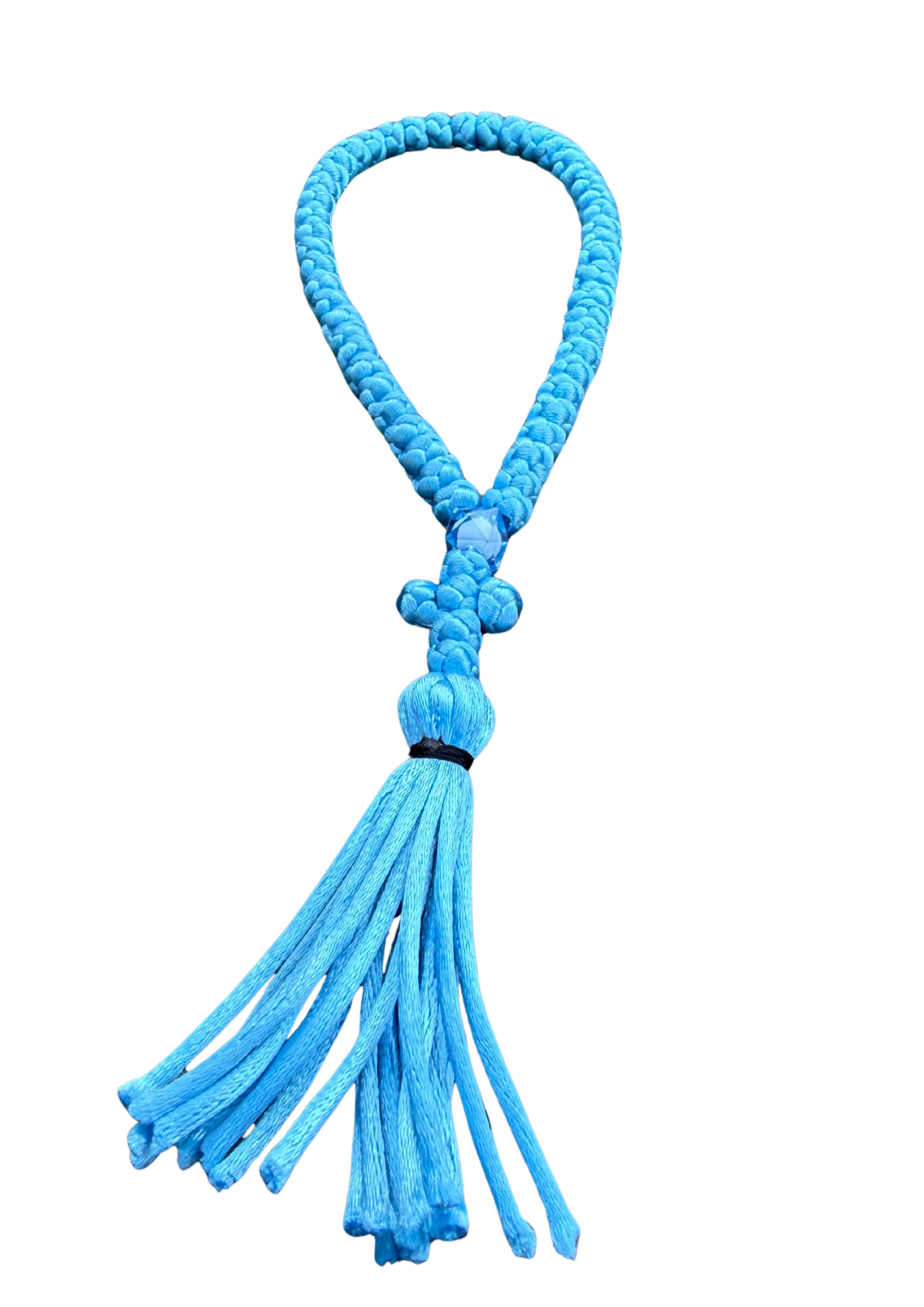 50-Knot Orthodox Prayer Rope with Tassel – Handmade Monastic Komboskini