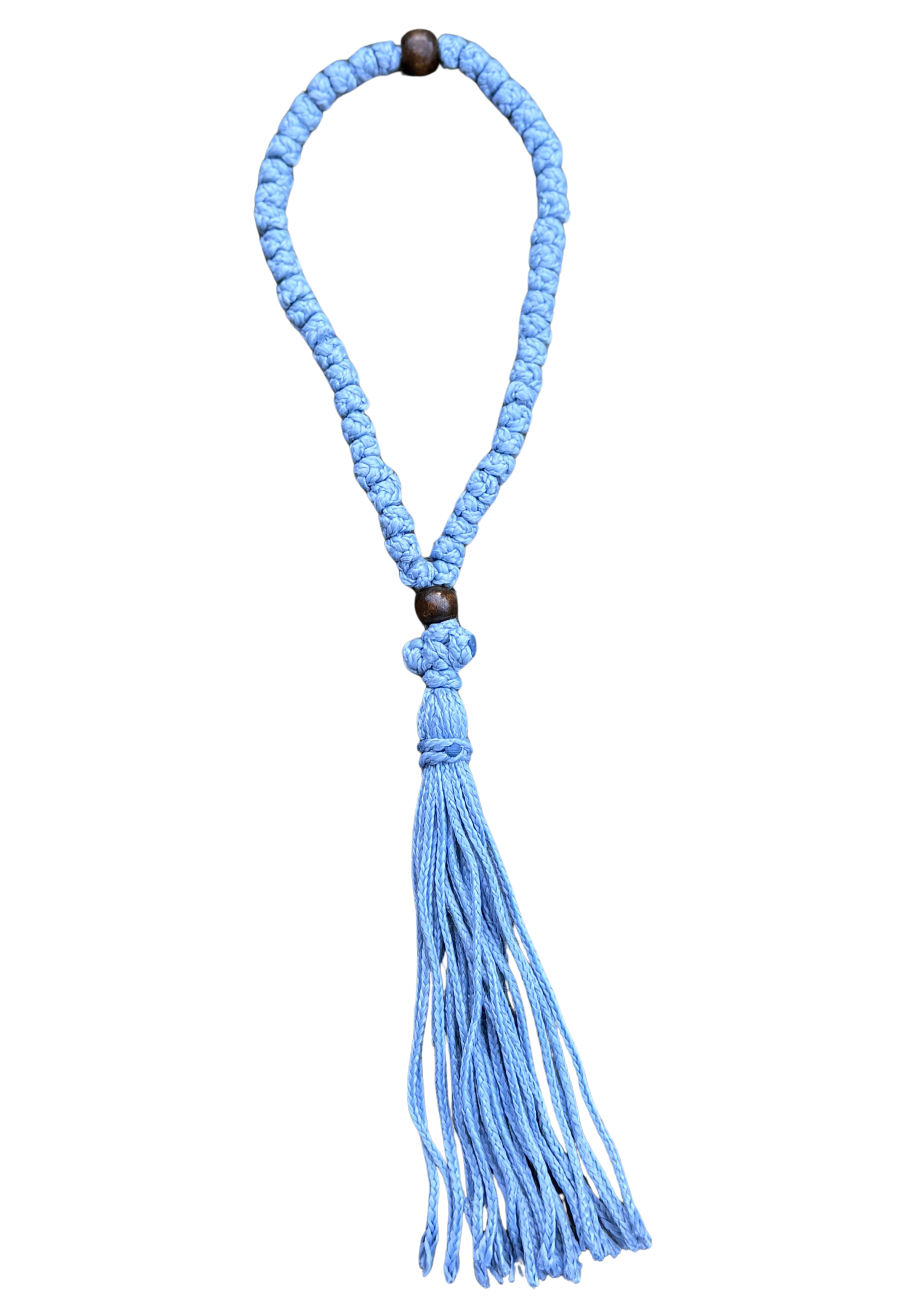 50-Knot Orthodox Prayer Rope with Tassel – Handmade Monastic Komboskini
