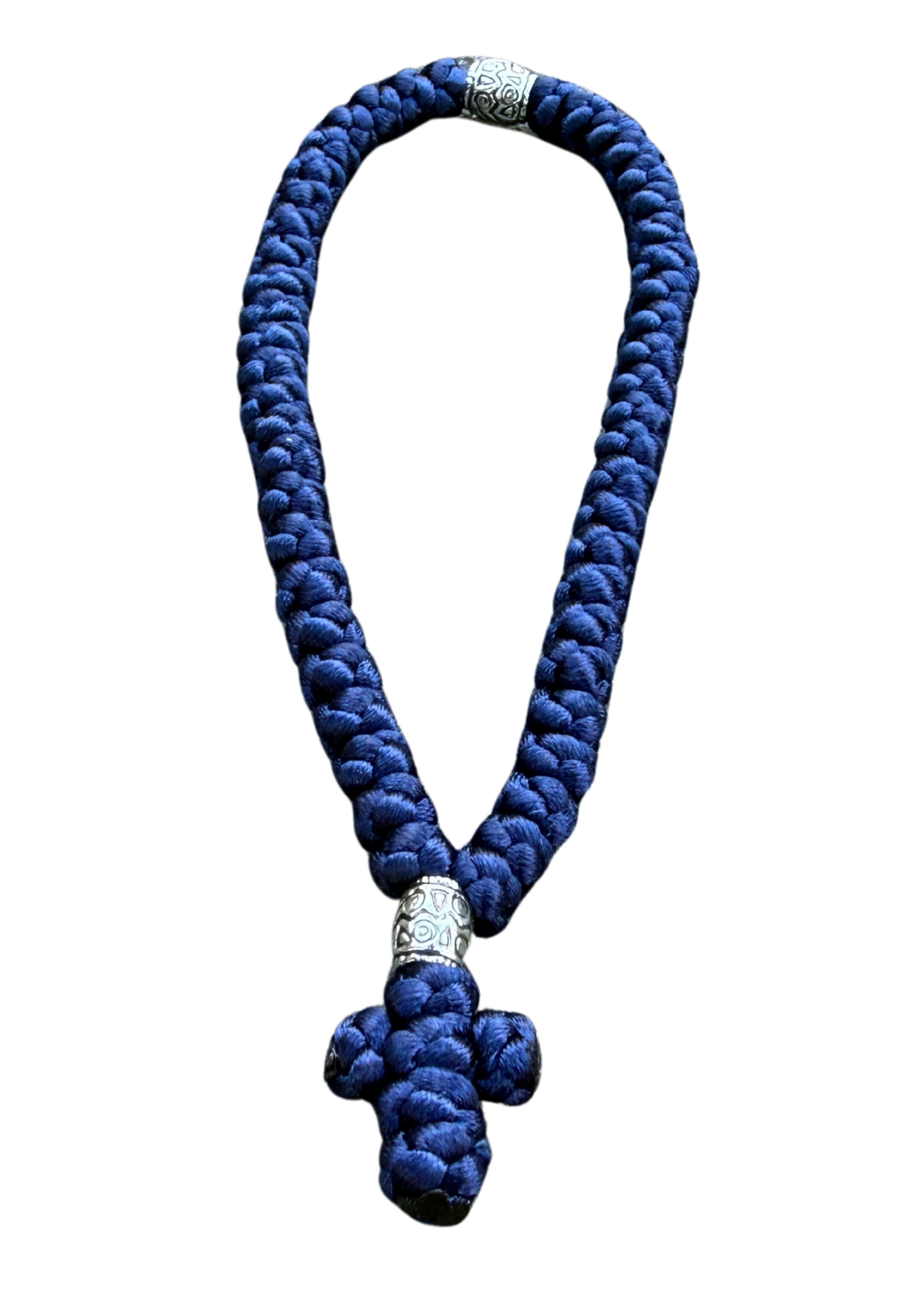 50-Knot Orthodox Prayer Rope without Tassel – Handmade Monastic Komboskini