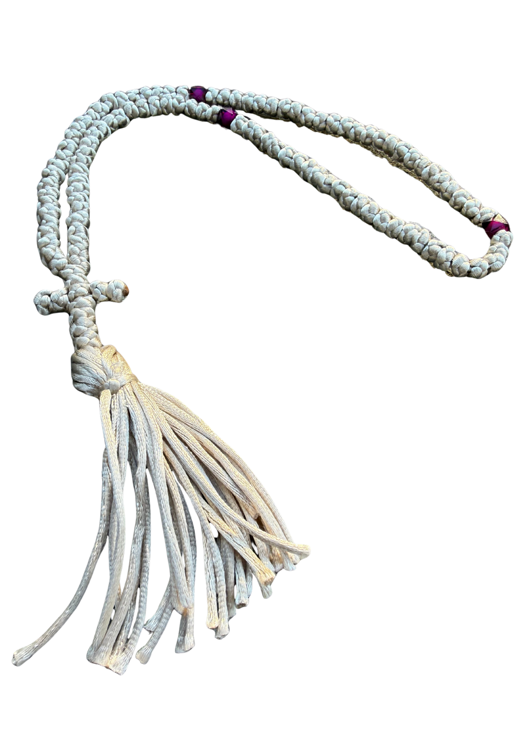 100-Knot Orthodox Prayer Rope – Handmade Monastic Prayer Rope