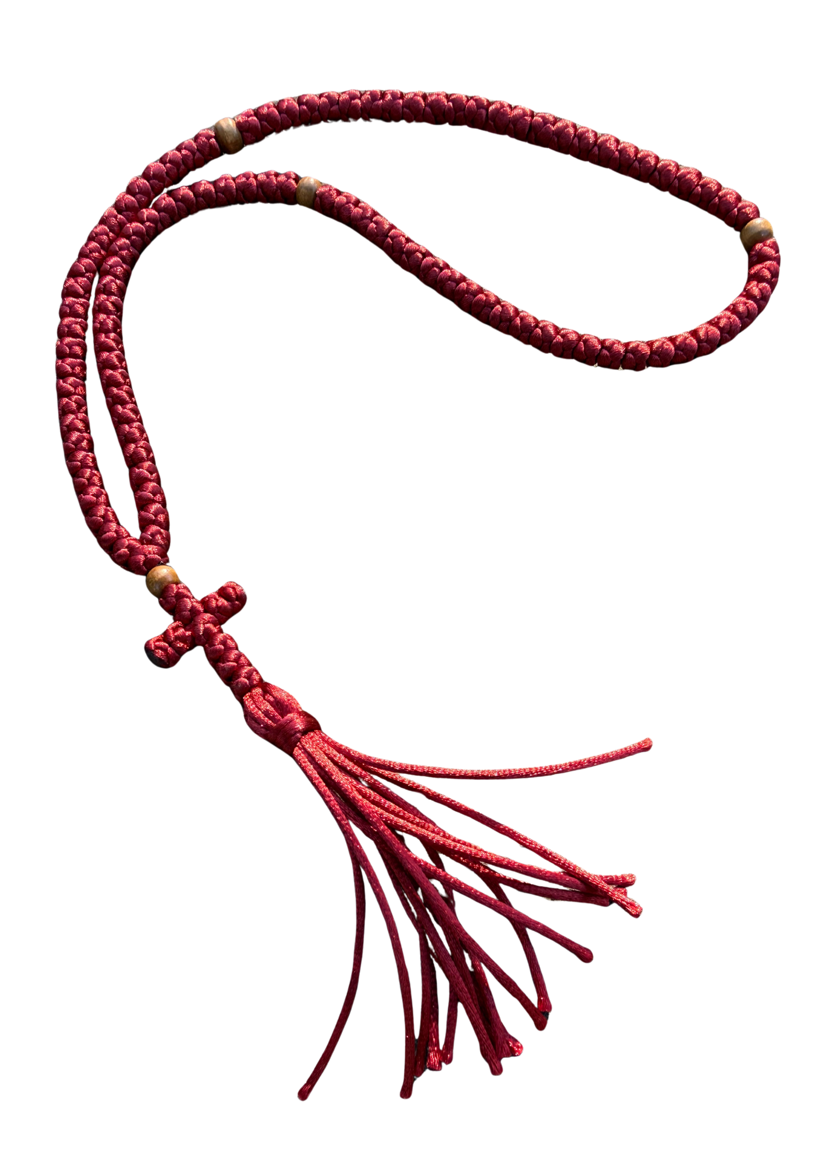 100-Knot Orthodox Prayer Rope – Handmade Monastic Prayer Rope