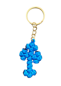 Orthodox Cross Keychain – Handmade Knotted Traditional Cross Key Ring