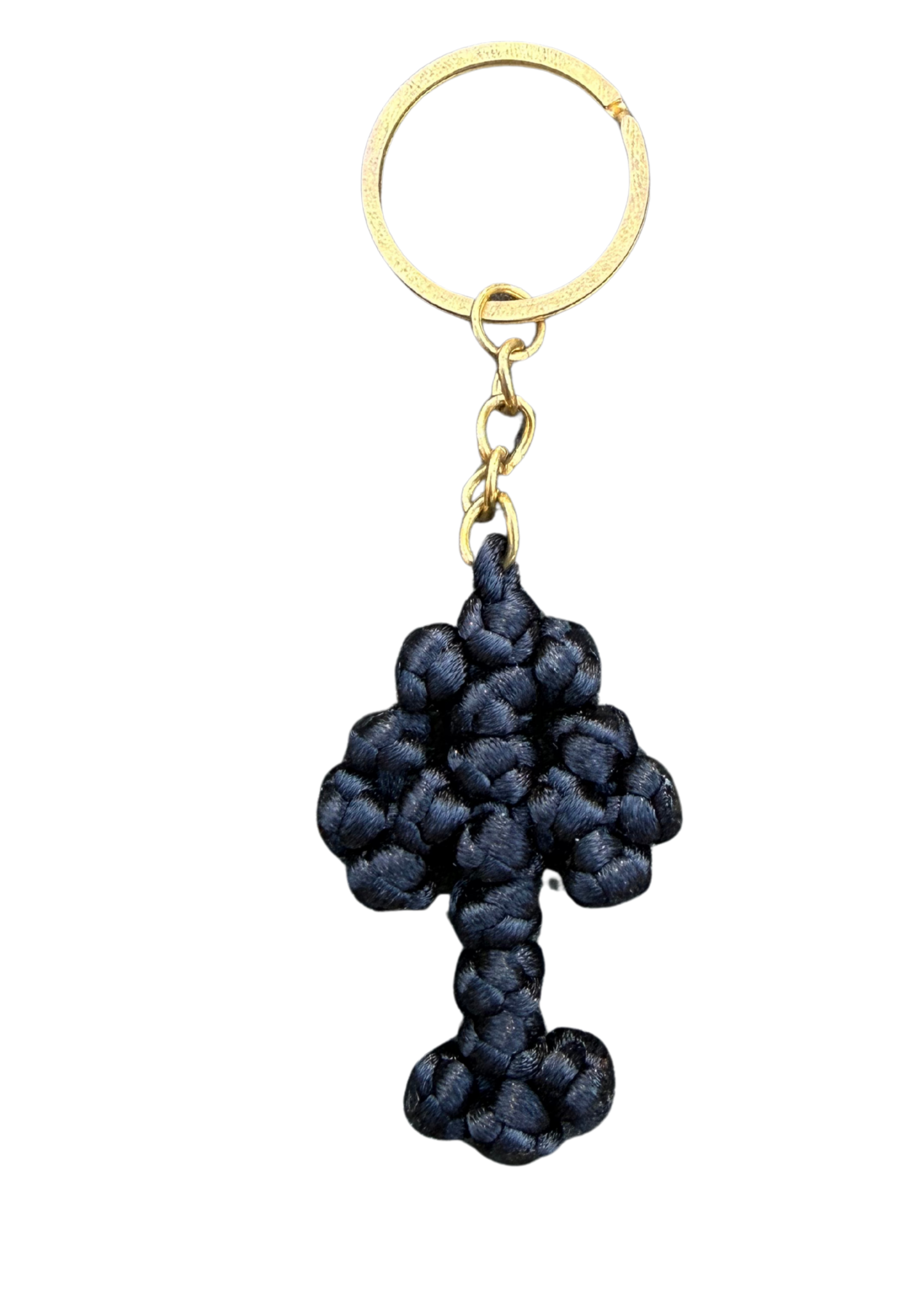 Orthodox Cross Keychain – Handmade Knotted Traditional Cross Key Ring